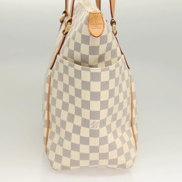 LOUIS VUITTON Damier Azur Totally MM Tote Bag N51262 LV Auth BA2803 - Picture 6 of 16
